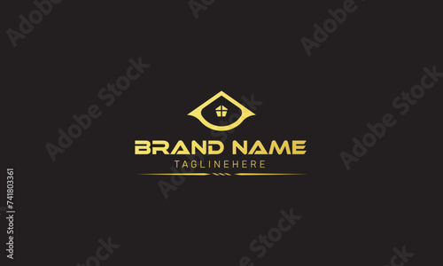 ab ba Real Estate Logo Set / Creative House Logo Collection / Abstract Buildings Logo Set