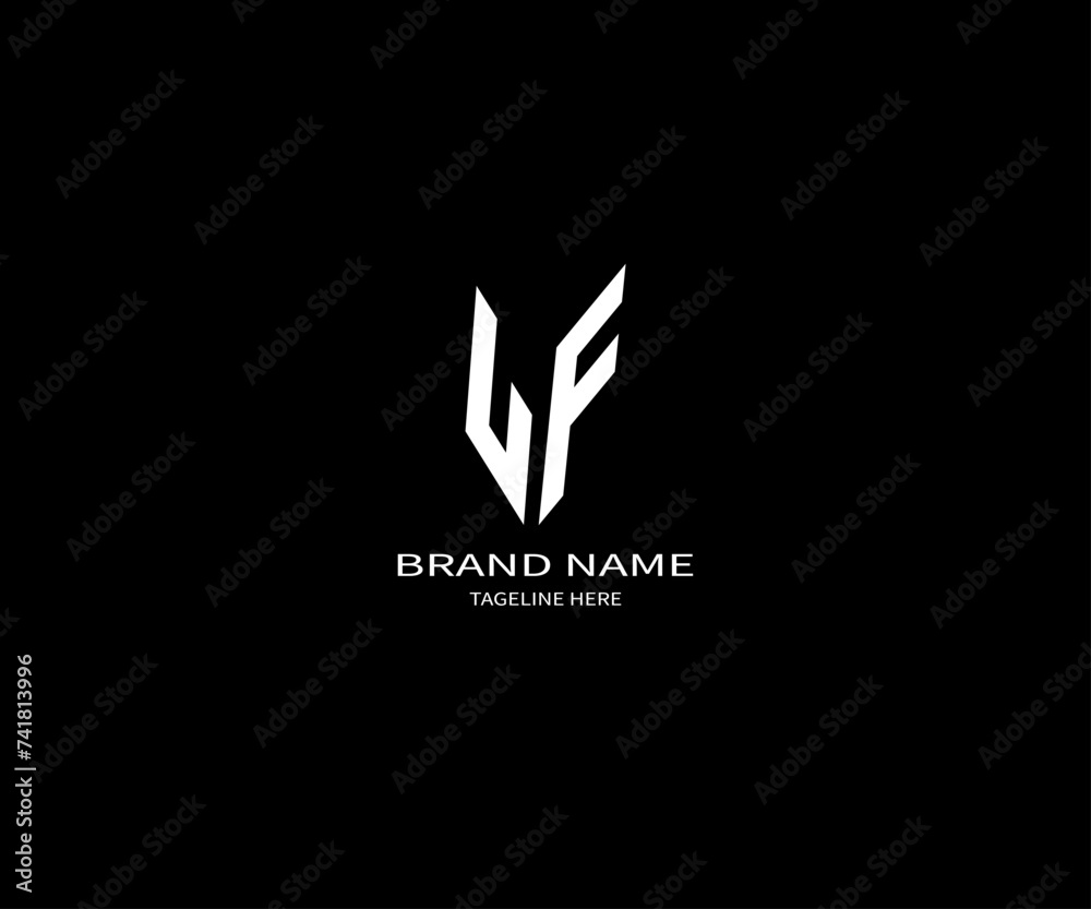 LF letter logo Design. Unique attractive creative modern initial LF initial based letter icon logo LF letter logo Design. Unique attractive creative modern initial LF initial based letter icon logo