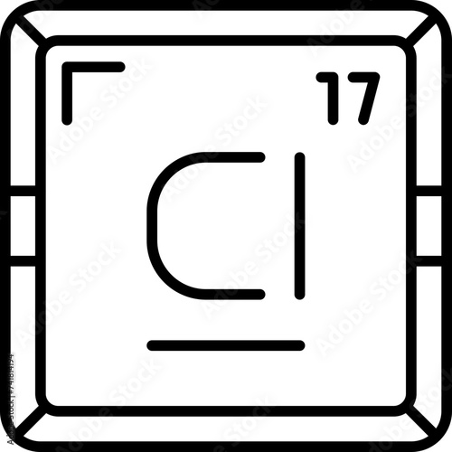 Chlorine Icon