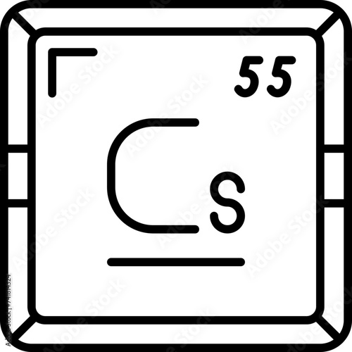 Caesium Icon