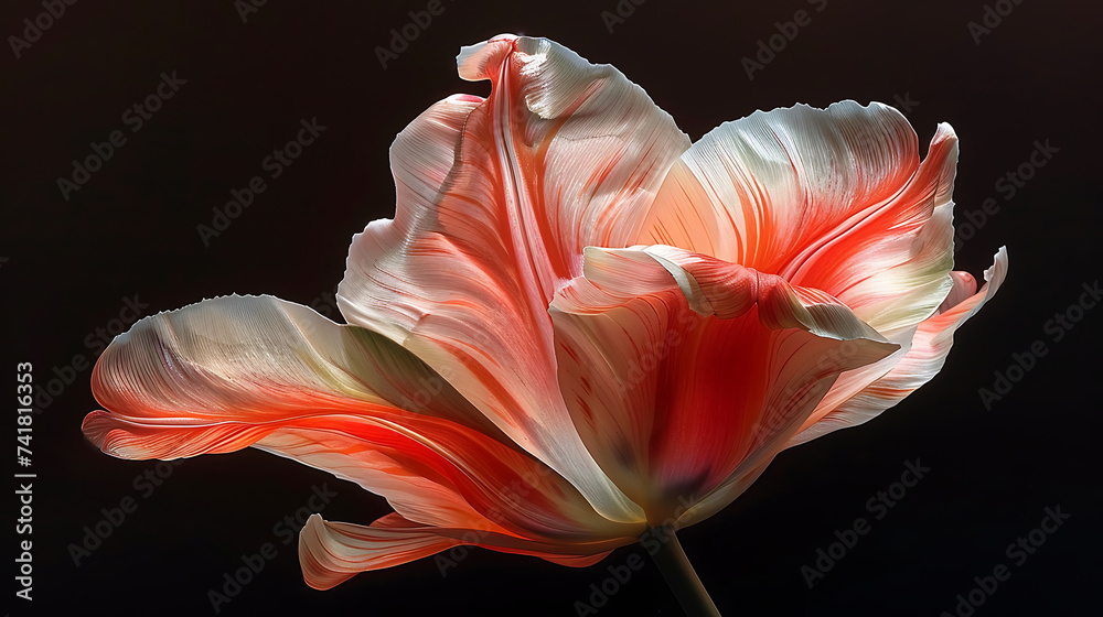 red and white tulip red and white tulip