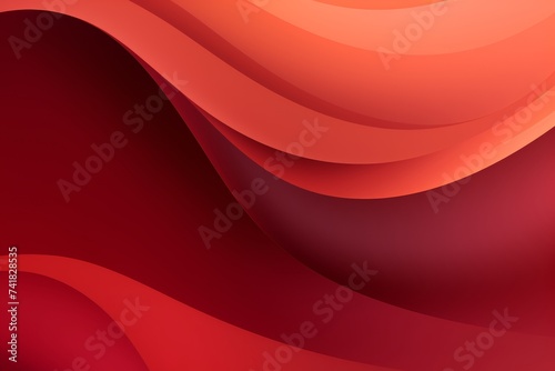 Garnet Red to Espresso Brown abstract fluid gradient design, curved wave in motion background for banner, wallpaper, poster, template, flier and cover