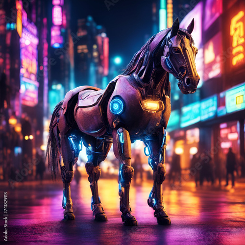 Cyberpunk Horse © David