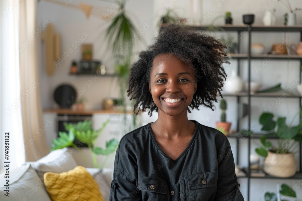 Portrait of a smiling female interior designer Portrait of a smiling female interior designer