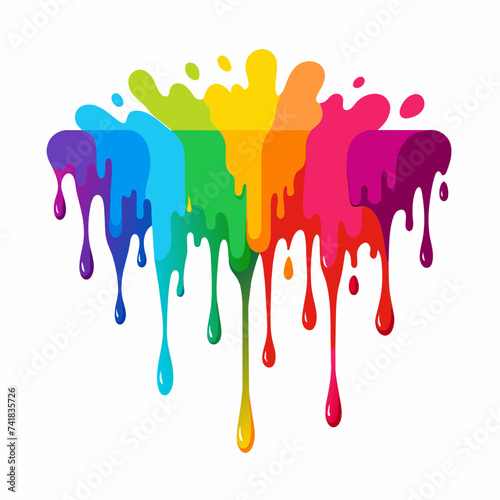 colorful paint 