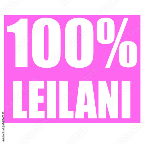Leilani name 100 percent png