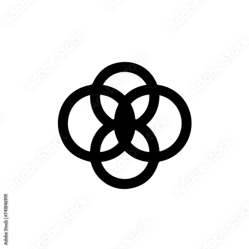 Four Circle Logo Design photo