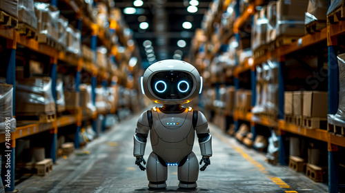 Wallpaper Mural Advanced Robotics and Artificial Intelligence Integration created with Generative AI technology Torontodigital.ca