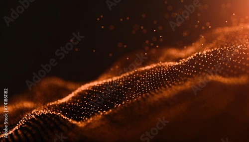  abstract particles dots background banner 