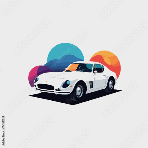 car icon vector illustration