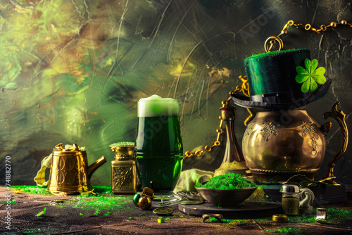 The vibrant green liquid swirls enticingly in a delicate glass, tempting with its mysterious allure and captivating with its mesmerizing texture captured in this vivid screenshot
