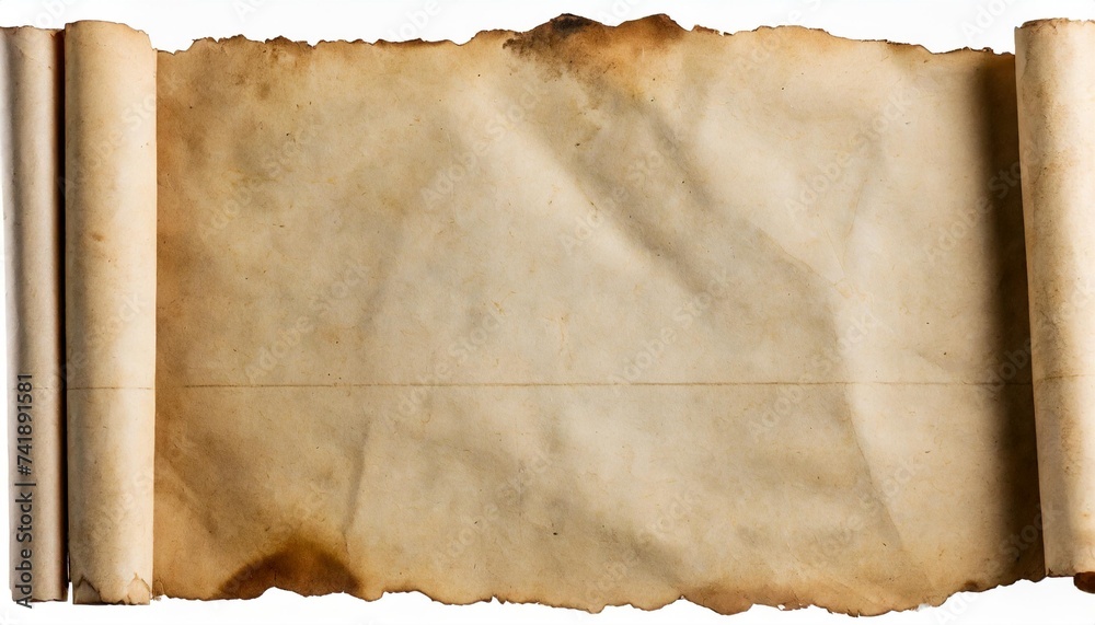 png old paper sheet isolated