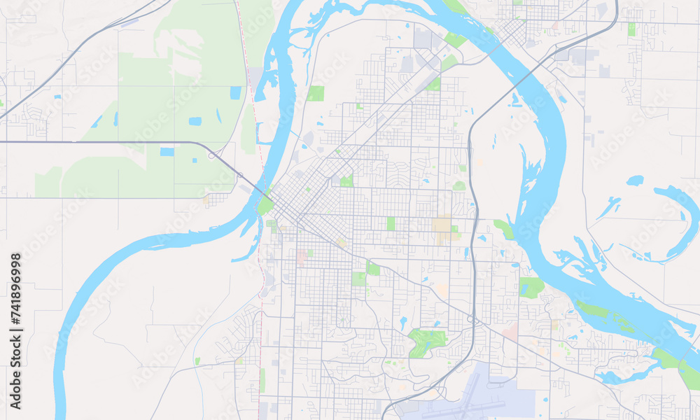 Fort Smith Arkansas Map, Detailed Map of Fort Smith Arkansas