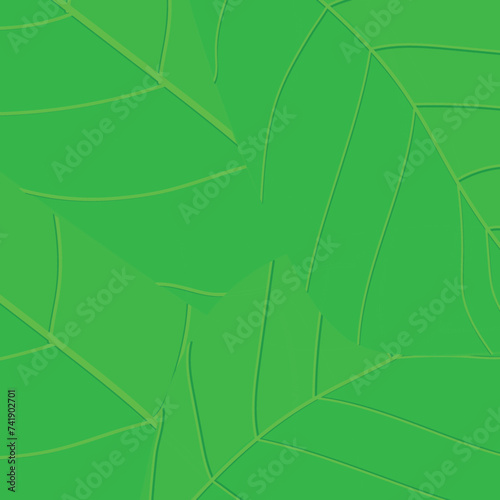green leaf texture illustration