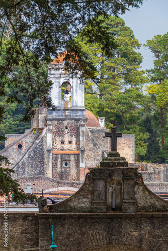 Ex convento del Desierto de los Leones in the forest