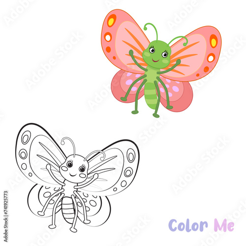 Bug Children s color sheets Printable