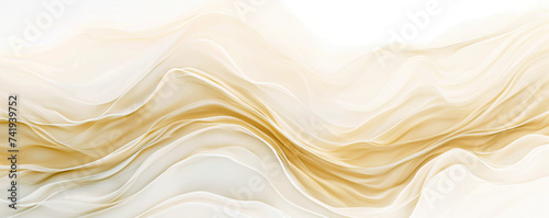 Abstract beige pastel color waves background. Generative AI