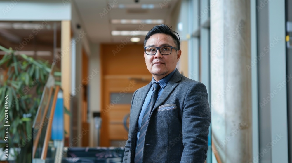 A sharply dressed businessman stands confidently against a brick wall, his tailored suit and sunglasses exuding an air of professionalism and success A sharply dressed businessman stands confidently against a brick wall, his tailored suit and sunglasses exuding an air of professionalism and success