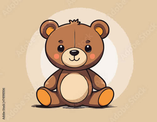 Cartoon Teddy Bear toy
