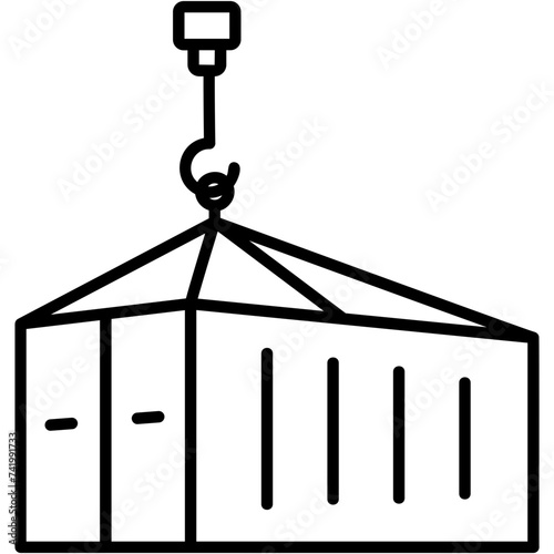 Shipping Container Icon