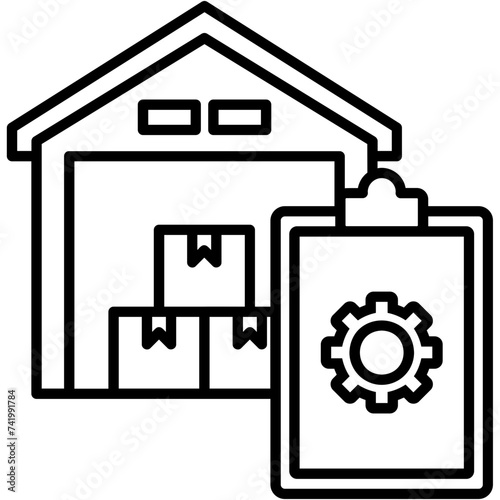 Inventory Management Icon