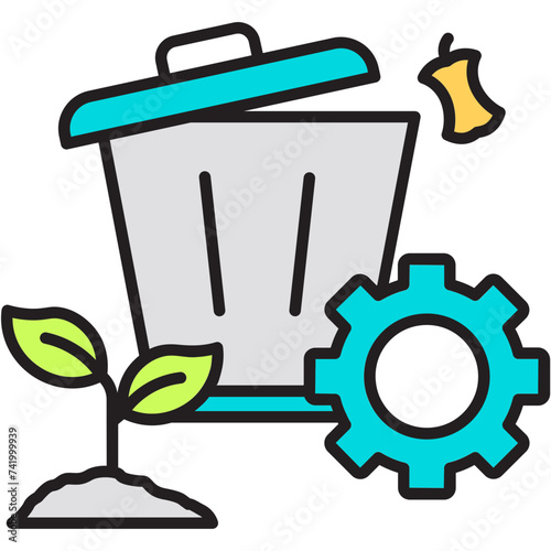 Waste Management Illustration