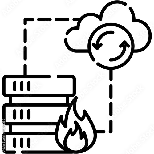 Disaster Recovery Icon