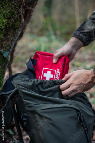 Preparedness in the Wilderness: First Aid kit photo