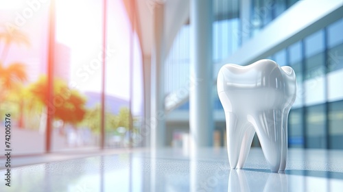 model of human tooth photo