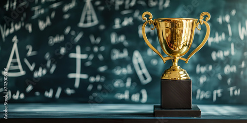 Achievement success in education awards concept