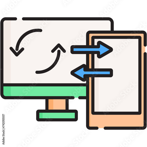 Data Synchronization Illustration