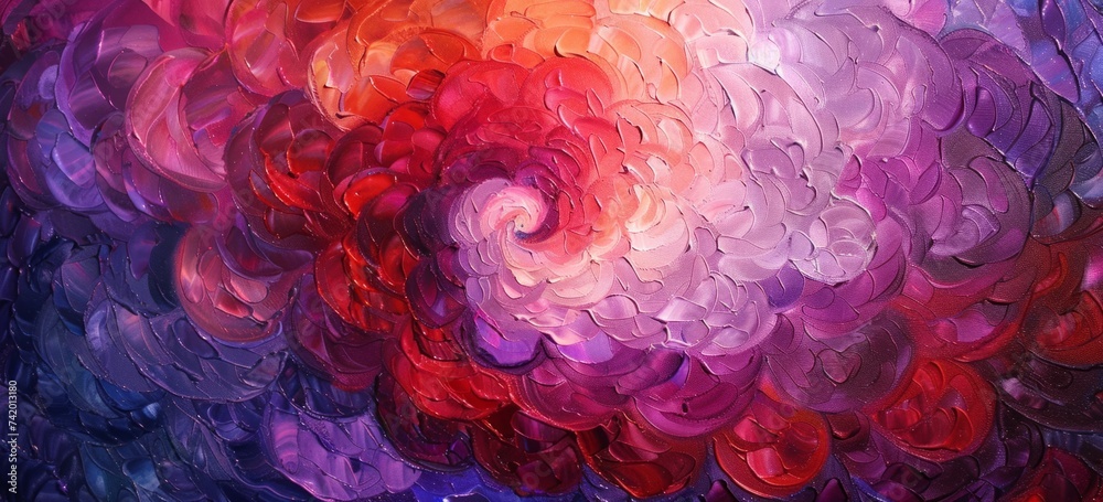 abstract pattern of a brightly colored piece of artwork Generative AI abstract pattern of a brightly colored piece of artwork Generative AI