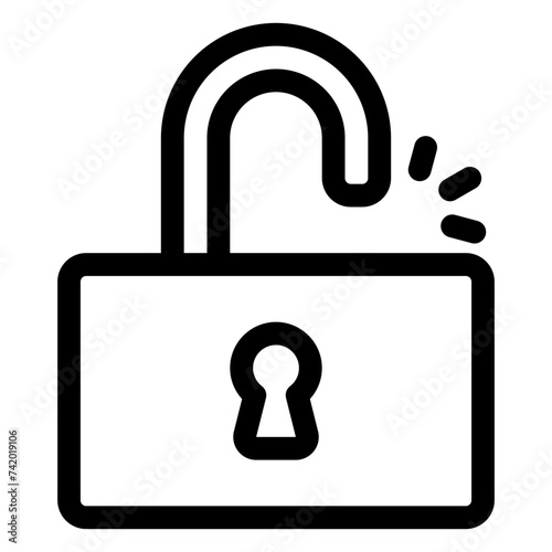 unlock icon