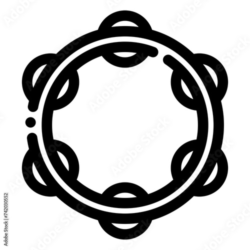 tambourine icon