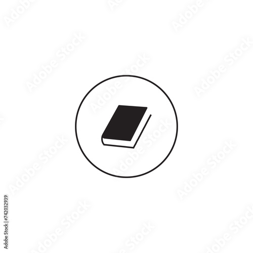 book icon, book vector illustration