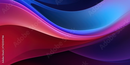 Blended colorful dark burgundy and blue gradient abstract banner background