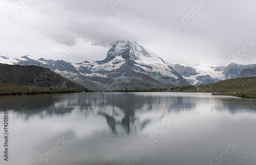 lake reflection of the Matterhorn