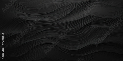 Dark Black gradient noise texture background wallpaper © Celina