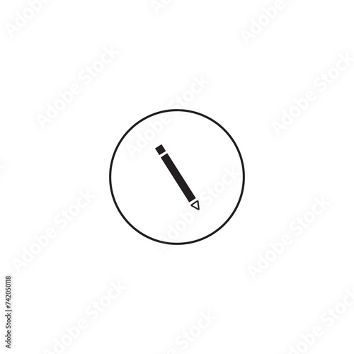pen icon, pen vector illustration