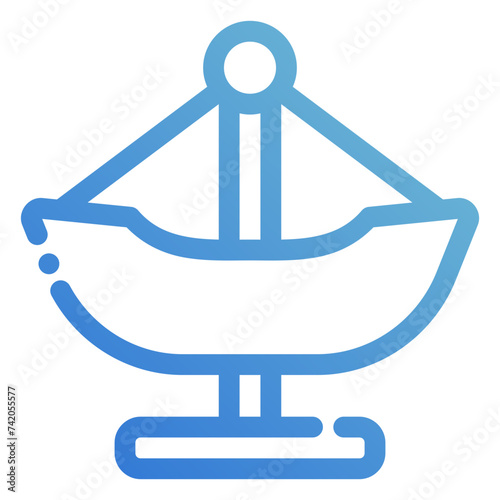 boat swing icon