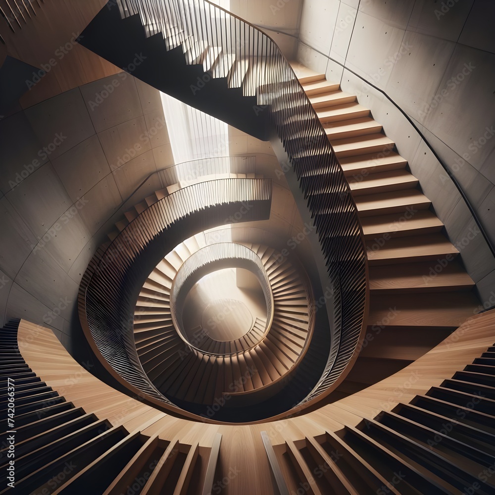 Think about the way the stairs unfold in front of your eyes, the way you find peace of mind and prepare for the leap forward. And act. Generative AI