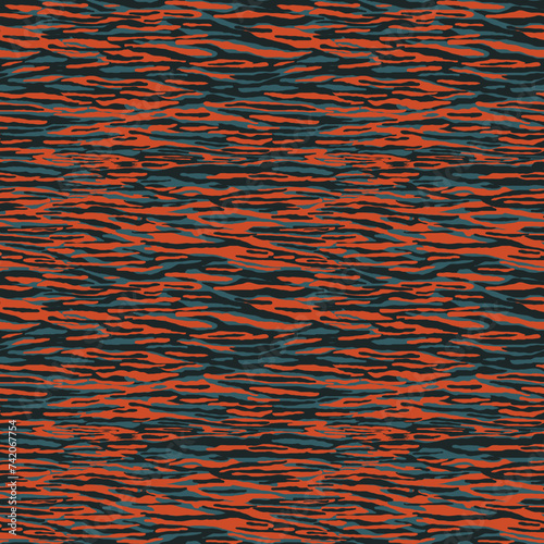 Water waves during sunset pattern 