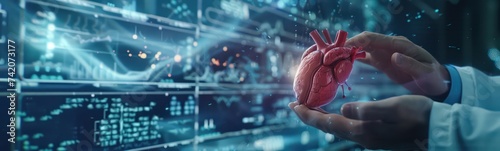 future of healthcare, in the style of technological design, human connection, intel core, valentine