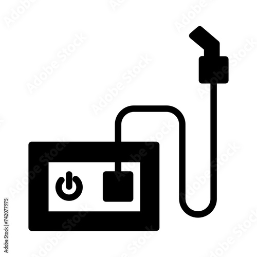Inhaler Medical Equipment Glyph Icon