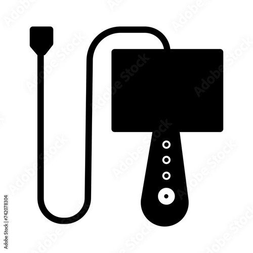 Boroscope Medical Equipment Glyph Icon