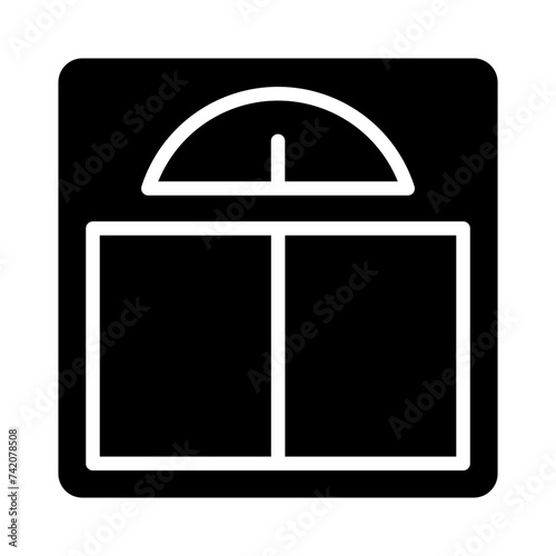 Body Scale Equipment Glyph Icon