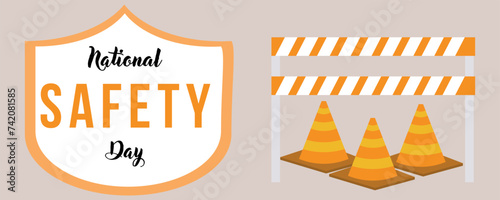 Banner for National Safety Day
