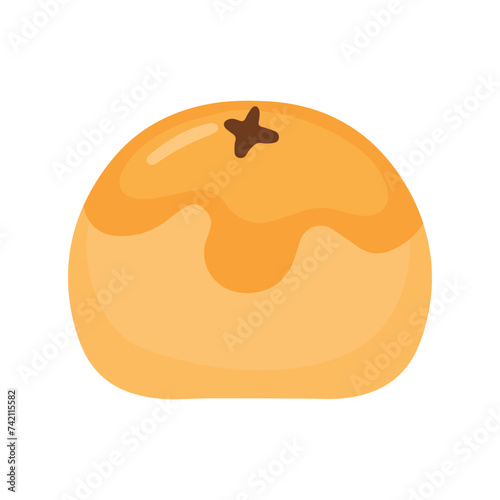 Nastar Indonesian Kue Kering for Lebaran Idul Fitri Vector Illustration