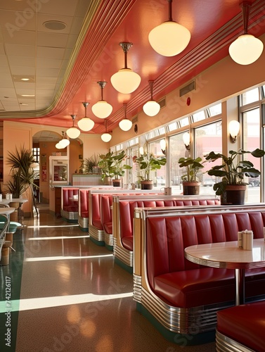 Timeless Vintage Diner Interiors: Modern Vibe of Contemporary Eateries