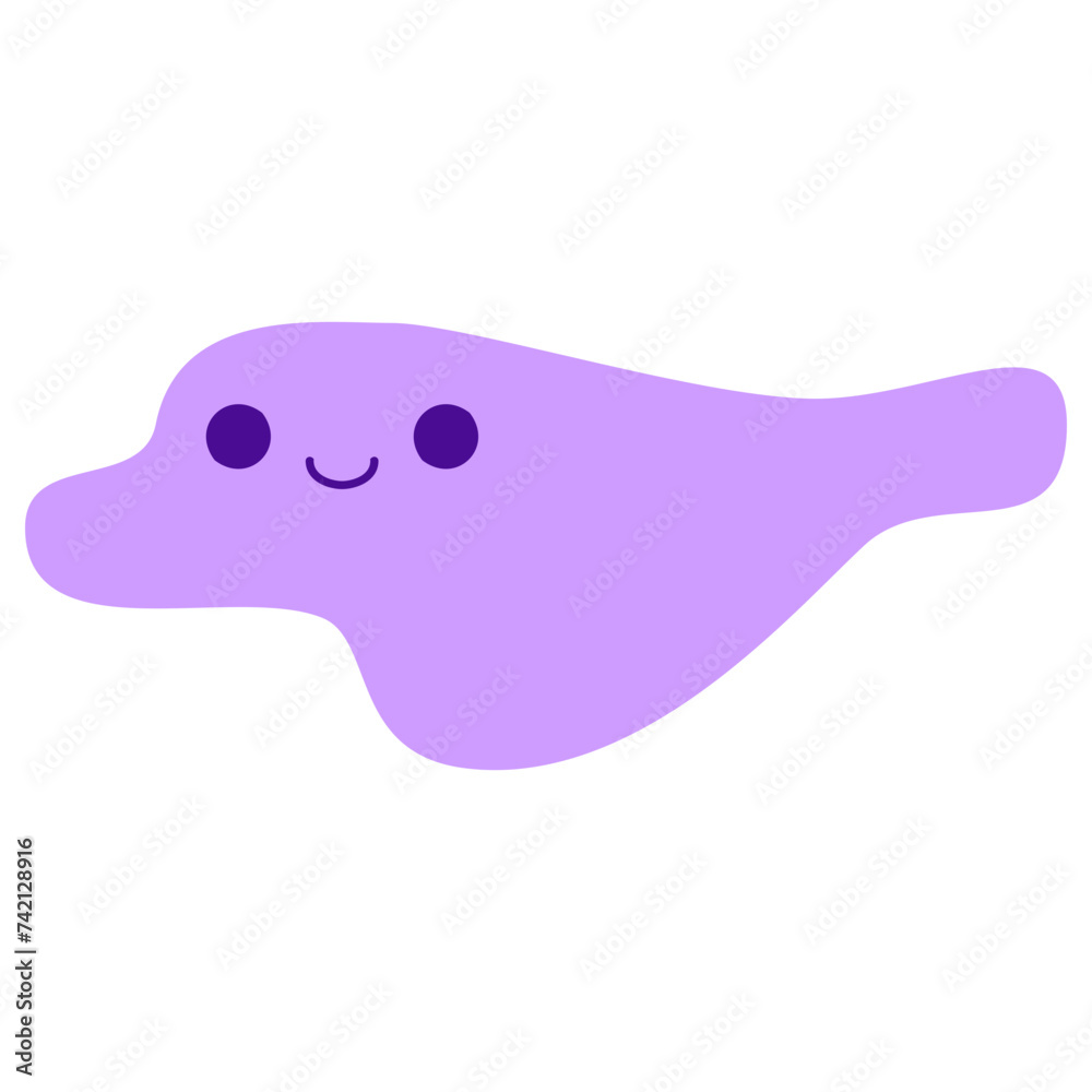 Cute Purple Blob